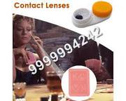 contact lens playing cards